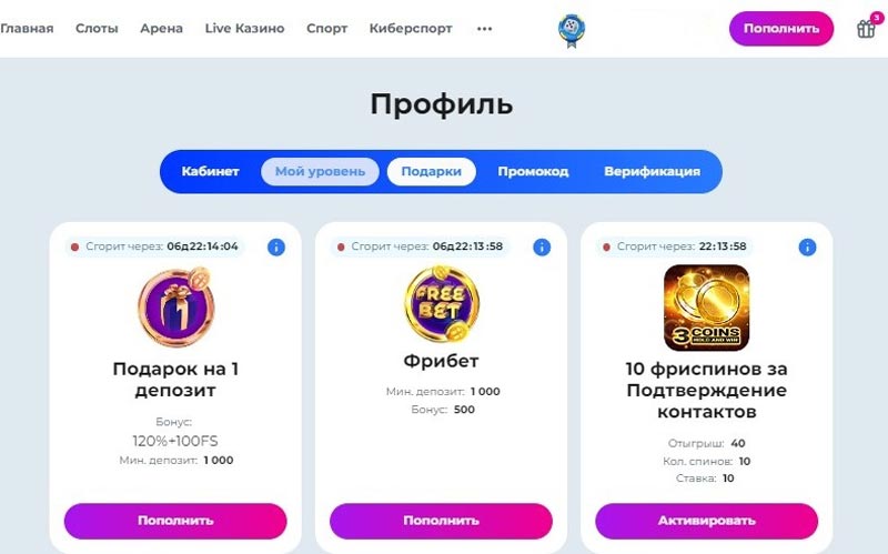 Интерфейс